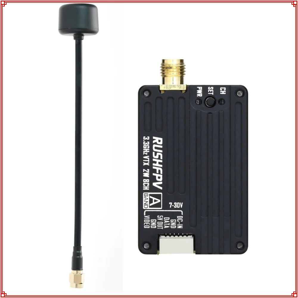 Nouveau 2026 RUSHFPV 3.3G 2W V - Drone Receiver avis et prix