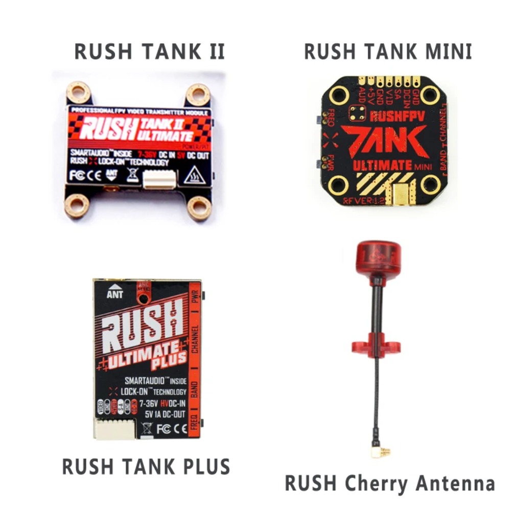 Émetteur vidéo RUSH TANK Ultim - Drone Receiver avis et prix
