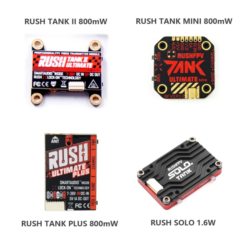 Émetteur vidéo RUSH TANK Ultim - Drone Receiver avis et prix